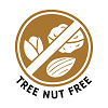 Tree nut free icon
